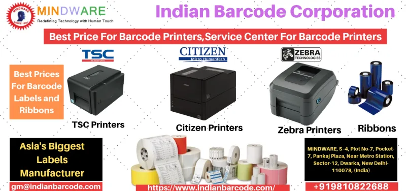 Best prices for Barcode Printers, Service center for Barcode Printers