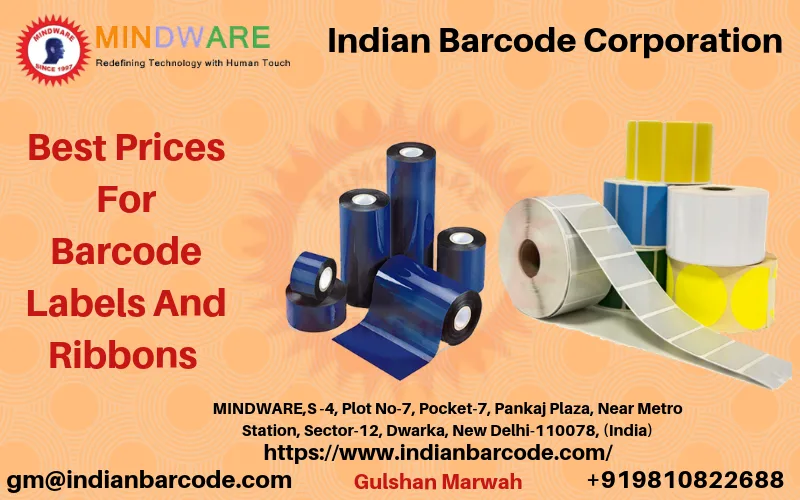 Mindware offer best prices for Barcode Labels and Barcode Ribbons