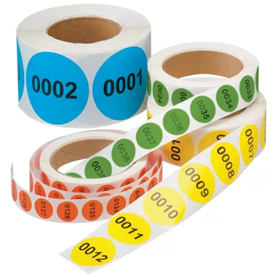 Numbering Sticker