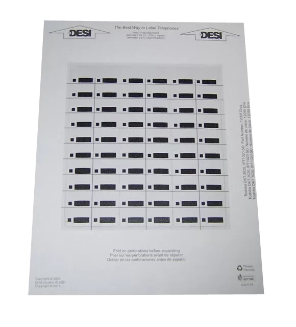 Toshiba Printers Labels