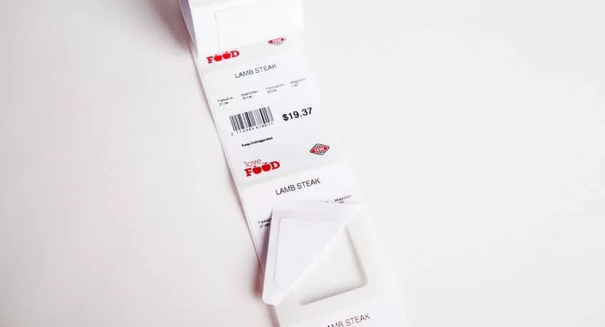 Integrated EAS Labels