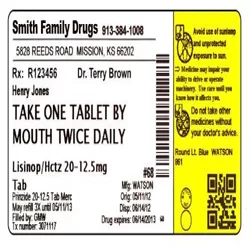 Pharmacy Labels