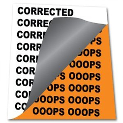 Cover Up Labels