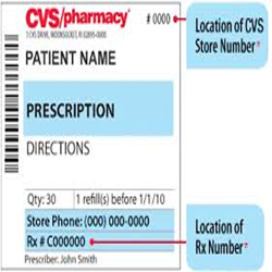 Pharmacy Scripts label