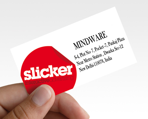 Business Card Sticker