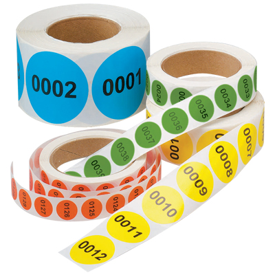 Numbering Sticker